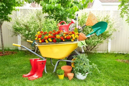 Planning landscaping in St James with plant selection and layout preparation
