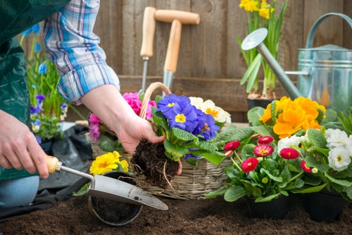 Screen-reader friendly gardening information for St James users